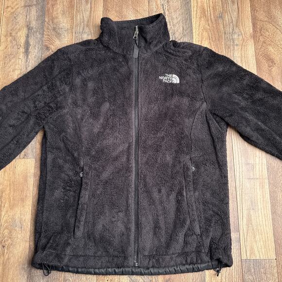 The North Face Osito Fleece Jacket Women's Small Black Sherpa Exploring 6347 - Picture 3 of 14